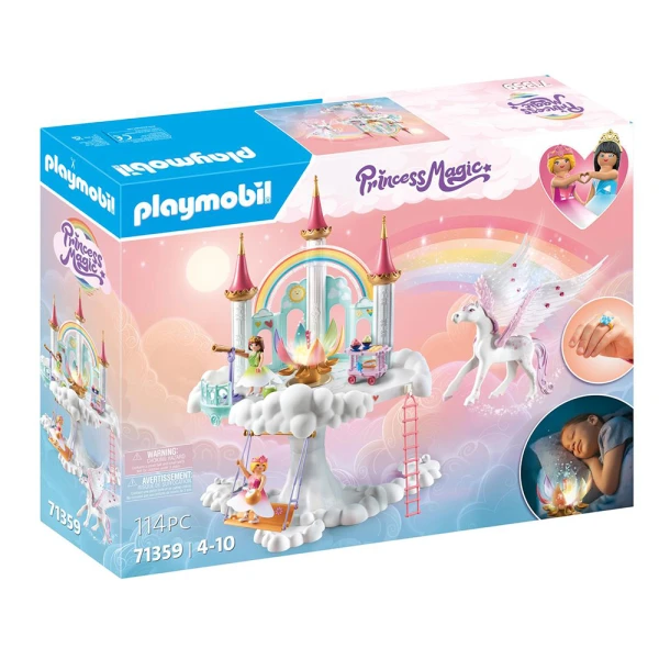 PLAYMOBIL PRINCESS MAGIC RAINBOW CASTLE IN THE CLOUDS