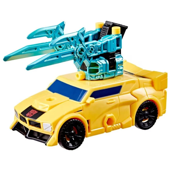 TRANSFORMERS CYBERWORLD ARMORED CYBER CHANGERS - ΦΙΓΟΥΡΑ BUMBLEBEE