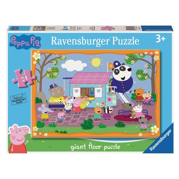RAVENSBURGER ΠΑΖΛ ΔΑΠΕΔΟΥ 24 τεμ. Η ΠΕΠΠΑ ΣΤΟ ΣΧΟΛΕΙΟ