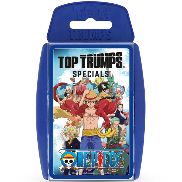 WINNING MOVES TOP TRUMPS SPECIALS CARD GAME ONE PIECE