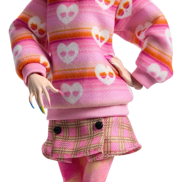 MONSTER HIGH COLLECTIBLE DOLL ENID SINCLAIR IN PINK FASHION