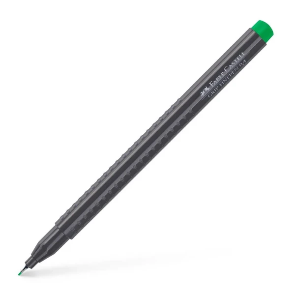 FABER-CASTELL ΜΑΡΚΑΔΟΡΑΚΙ GRIP FINEPEN 0.4mm ΣΜΑΡΑΓΔΙ