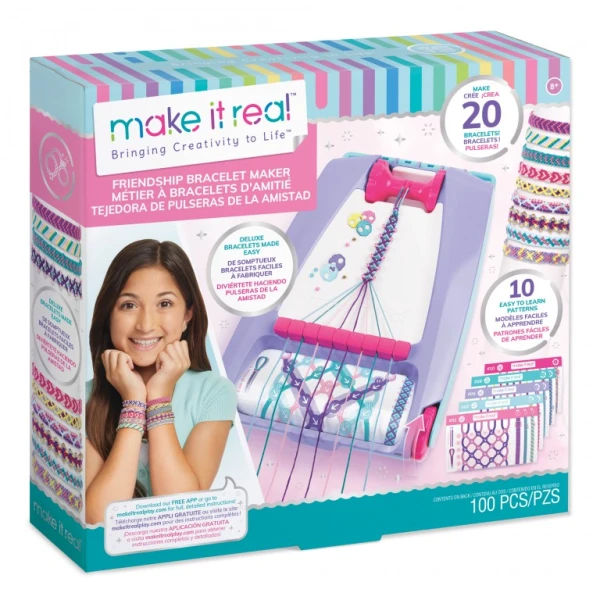 MAKE IT REAL FRIENDSHIP BRACELET MAKER