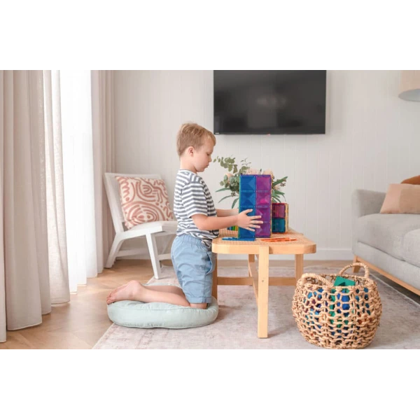 CONNETIX MAGNETIC TILES RAINBOW RECTANGLE PACK 18 pcs
