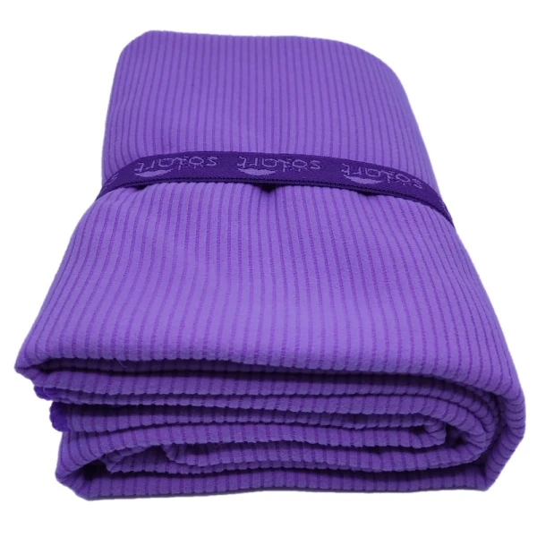 BEACH TOWEL MICROFIBER EXTRA LARGE LILAC PURPLE 110X175 cm