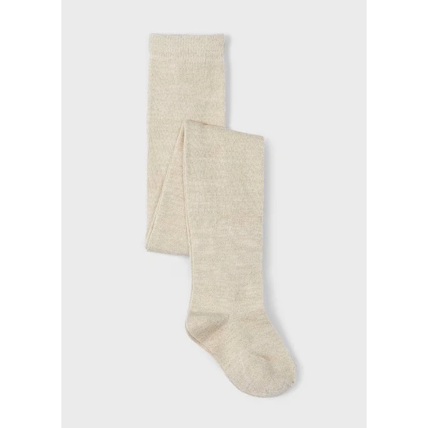 MAYORAL TIGHTS LUREX ALMOND