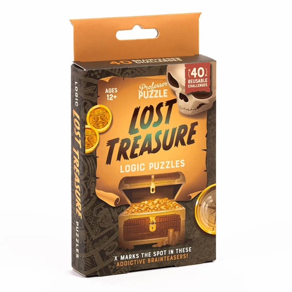 PROFESSOR PUZZLE LOST TREASURE LOGIC PUZZLES