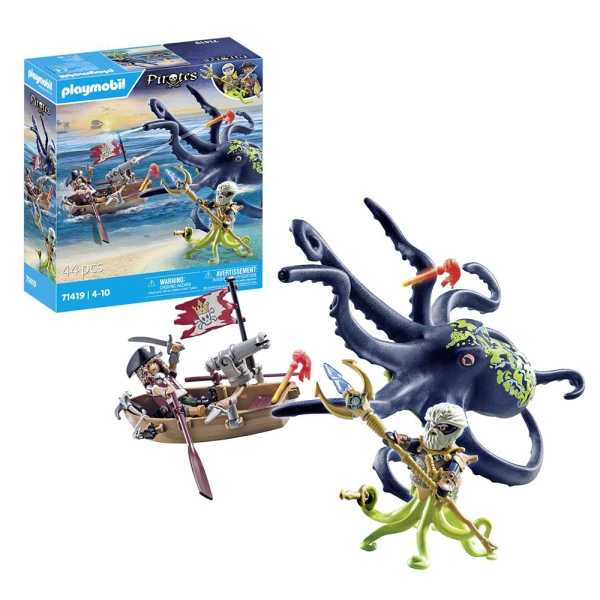 PLAYMOBIL PIRATES BATTLE WITH THE GIANT OCTOPUS