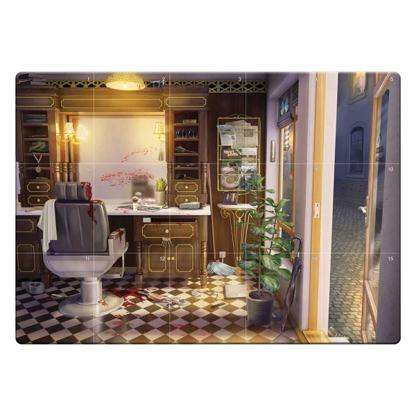 AS GAMES BOARD GAME CRIME SCENE PALERMO 1985 FOR AGES 18+ AND 1+ PLAYERS