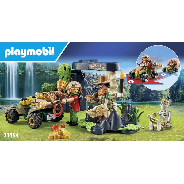 PLAYMOBIL DINOS ΚΥΝΗΓΙ ΘΗΣΑΥΡΟΥ ΣΤΗΝ ΖΟΥΓΚΛΑ