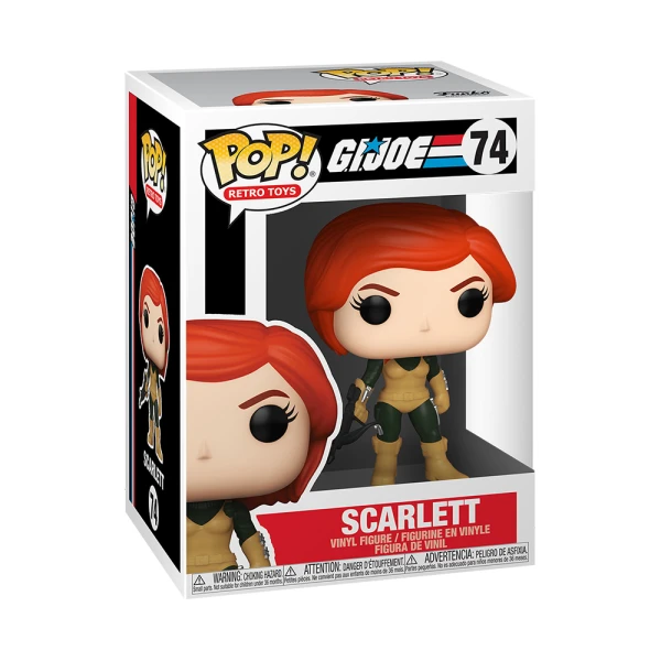 FUNKO POP! ΦΙΓΟΥΡΑ ΒΙΝΥΛΙΟΥ RETRO TOYS G.I.JOE SCARLETT 74