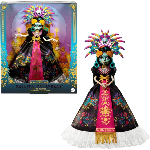 MONSTER HIGH COLLECTIBLE DOLL - DÍA  DE  LOS  MUERTOS - SKELITA