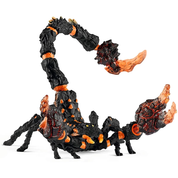 MINIATURE SCHLEICH ELDRADOR LAVA SCORPION