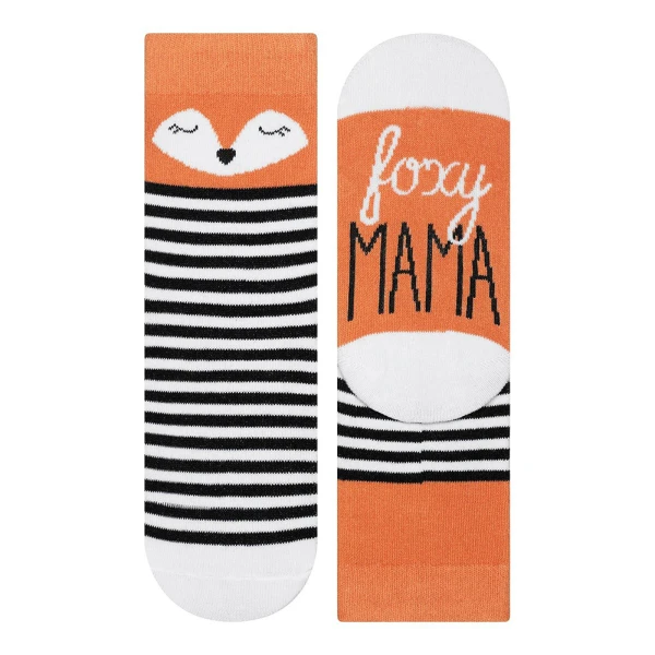 SOXO SET SOCKS FOXY MAMA/CLEVER LITTLE FOX