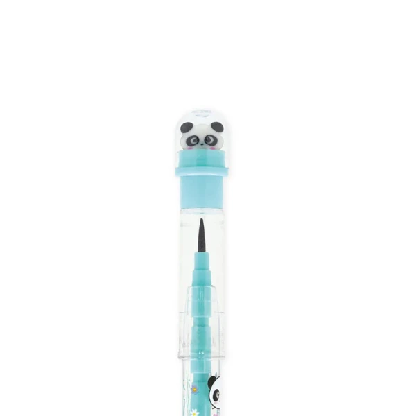 LEGAMI STACKABLE PENCIL WITH ERASER TAKE A TIP - PANDA