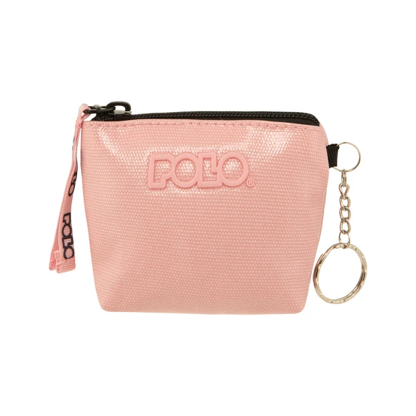 POLO 2026 MINI CONICAL WALLET EMBOSSED PINK