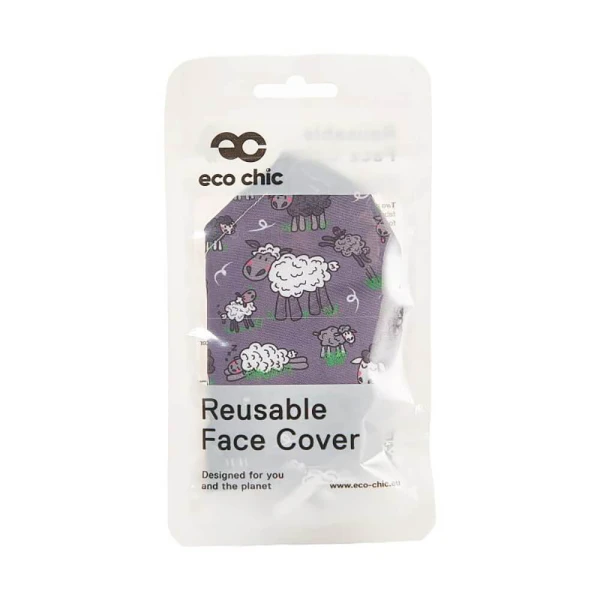 ECO CHIC PROTECTIVE MASK SHEEPS GREY