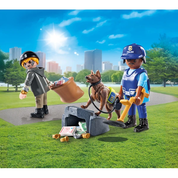 PLAYMOBIL ACTION HEROES ΑΣΤΥΝΟΜΙΚΗ ΕΡΕΥΝΑ ΚΛΟΠΙΜΑΙΩΝ 