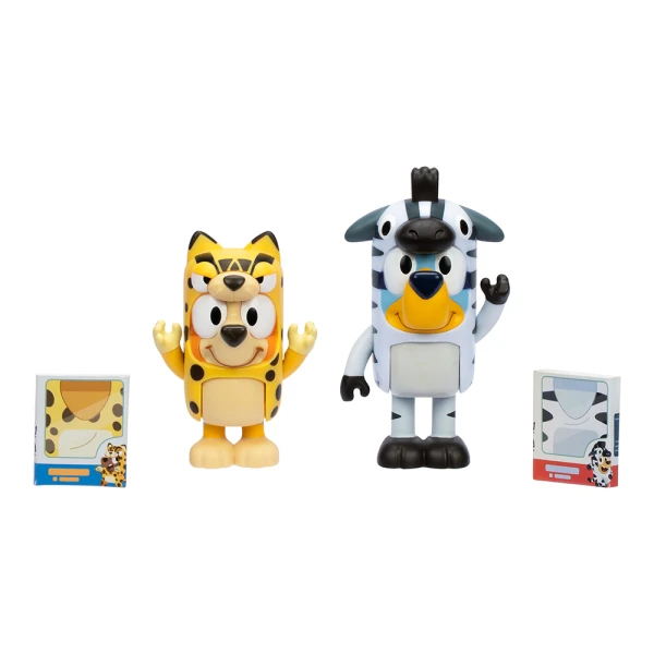 BLUEY SET 2 FIGURES - 3 DESIGNS