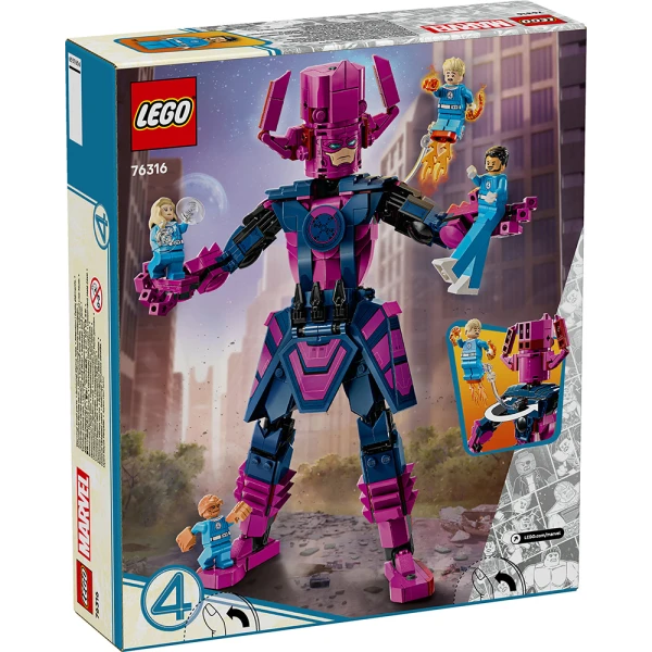 LEGO® MARVEL FANTASTIC FOUR ΕΝΑΝΤΙΟΝ ΦΙΓΟΥΡΑΣ ΚΑΤΑΣΚΕΥΗΣ ΓΚΑΛΑΚΤΟΥΣ