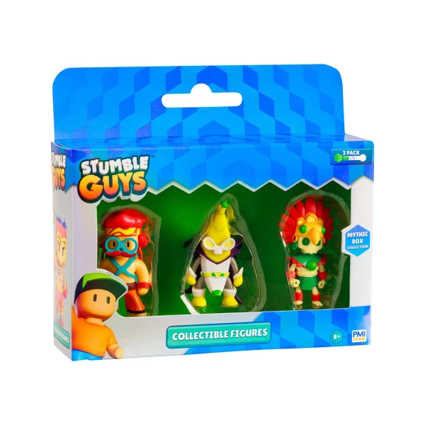 STUMBLE GUYS MYTHIC ΣΥΛΛΕΚΤΙΚΕΣ ΦΙΓΟΥΡΕΣ 3-PACK - 5 ΣΧΕΔΙΑ