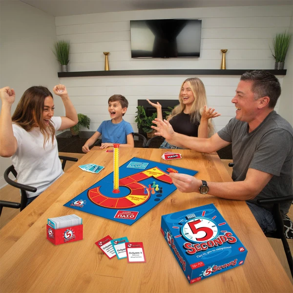 AS GAMES BOARD GAME 5 SECONDS FOR AGES 12+