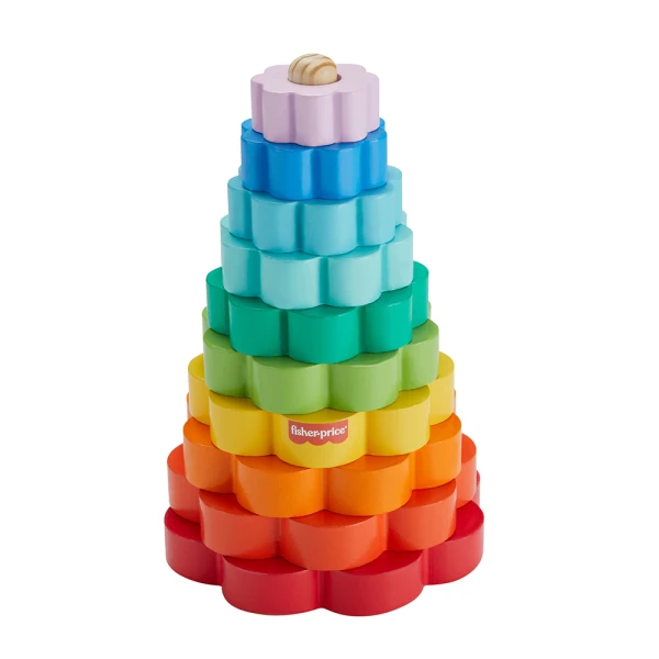 FISHER PRICE ΞΥΛΙΝΟ ΠΑΙΧΝΙΔΙ ΔΡΑΣΤΗΡΙΟΤΗΤΩΝ STACKER RING
