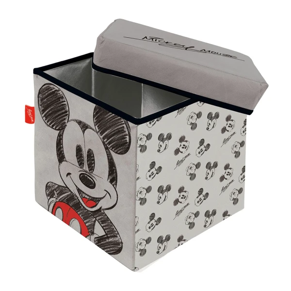 STORAGE STOOL 30X30X30 cm - MICKEY