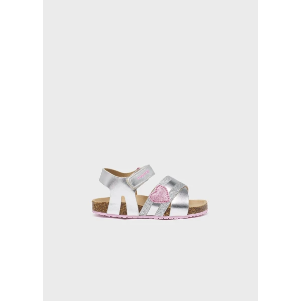 MAYORAL SANDALS BIO METALLIC SILVER