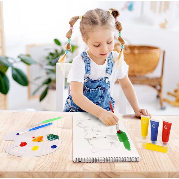 ΕΡΓΑΣΤΗΡΙΟ ΖΩΓΡΑΦΙΚΗΣ JUNIOR ΧΡΩΜΑΤΑ ΝΕΡΟΜΠΟΓΙΑΣ ΣΕΤ ΖΩΓΡΑΦΙΚΗΣ ΓΙΑ 4+ ΧΡΟΝΩΝ