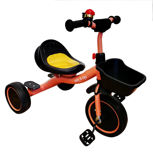 SAUMON TRICYCLE WITH ILLUMINATED BACK & BELL