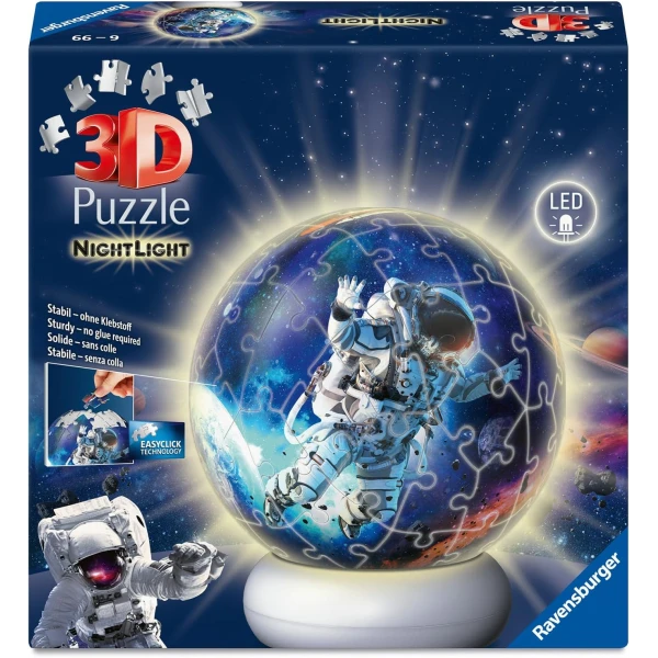 RAVENSBURGER 3D NIGHTLIGHT ΑΣΤΡΟΝΑΥΤΕΣ