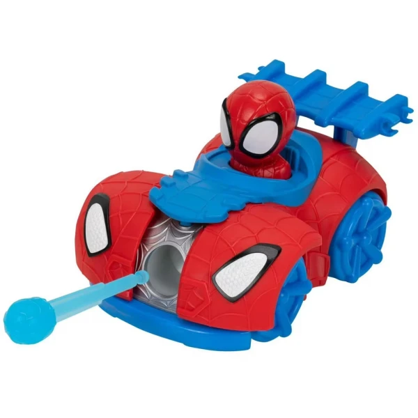 SPIDEY 12.5cm VEHICLE WITH WEB LAUNCHER FIGURE - SPIDEY