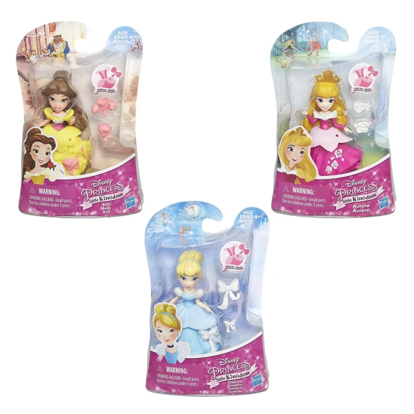 DISNEY PRINCESS SMALL DOLLS - 3 DESIGNS