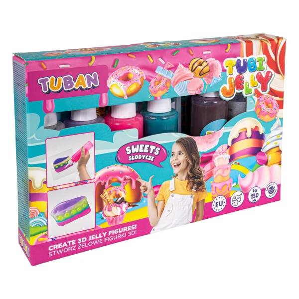 TUBAN SET TUBI JELLY SWEETS TO CREATE GEL FIGURES