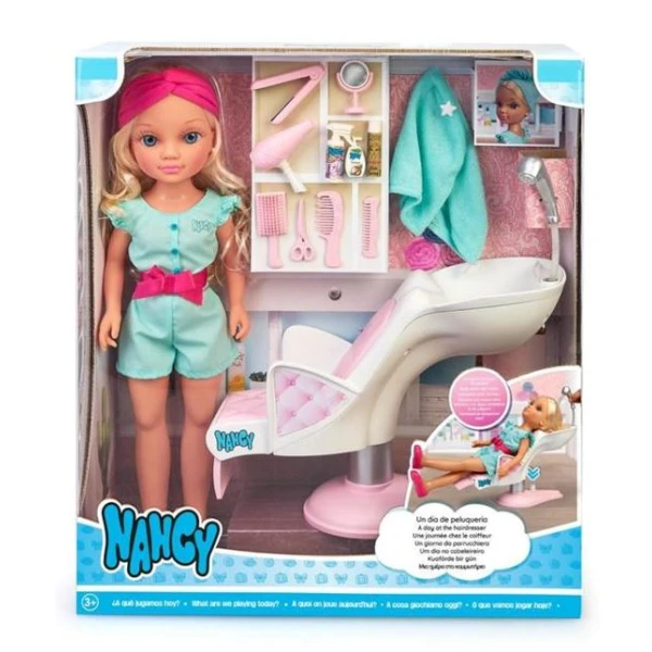 ΚΟΥΚΛΑ NANCY 43 cm ΜΙΑ ΜΕΡΑ ΣΤΟ ΚΟΜΜΩΤΗΡΙΟ