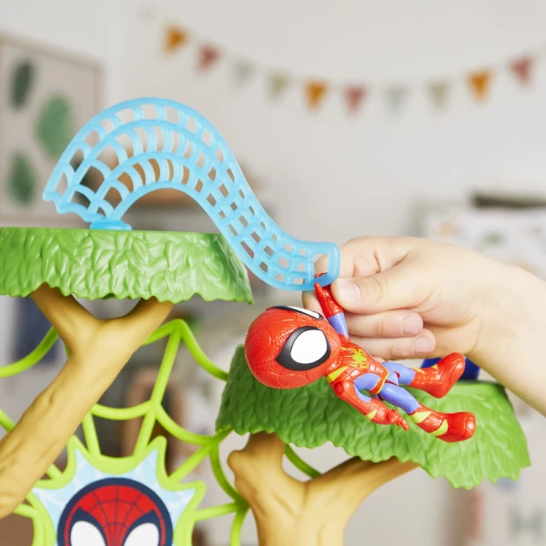 SPIDEY AND HIS AMAZING FRIENDS DINO WEBS PLAYSET