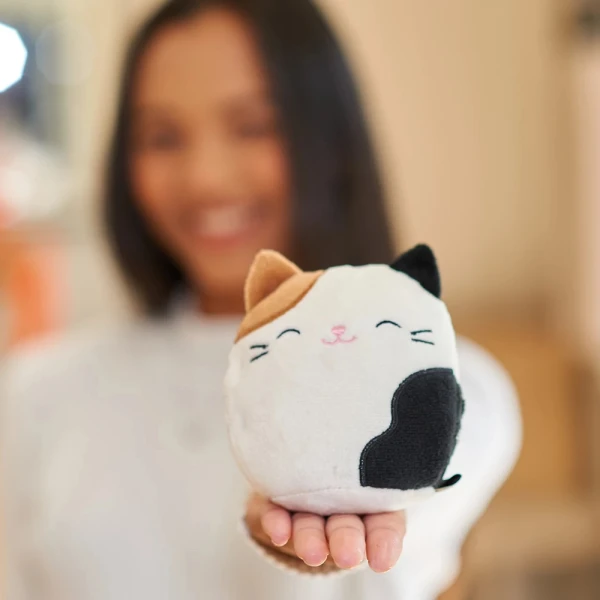 SQUISHMALLOWS BLUETOOTH ΗΧΕΙΟ ΜΕ ΛΟΥΤΡΙΝΗ ΥΦΗ - CAM THE CAT