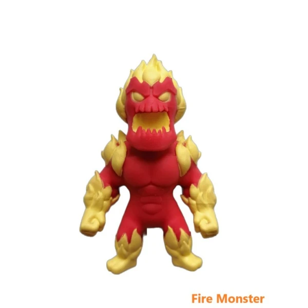 MONSTERFLEX SERIES 4 MONSTER FIGURES - 14 DESIGNS