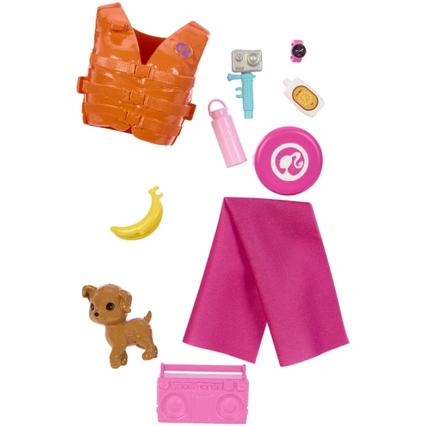 ΚΟΥΚΛΑ BARBIE BEACH ΜΕ ΣΑΝΙΔΑ ΣΕΡΦ
