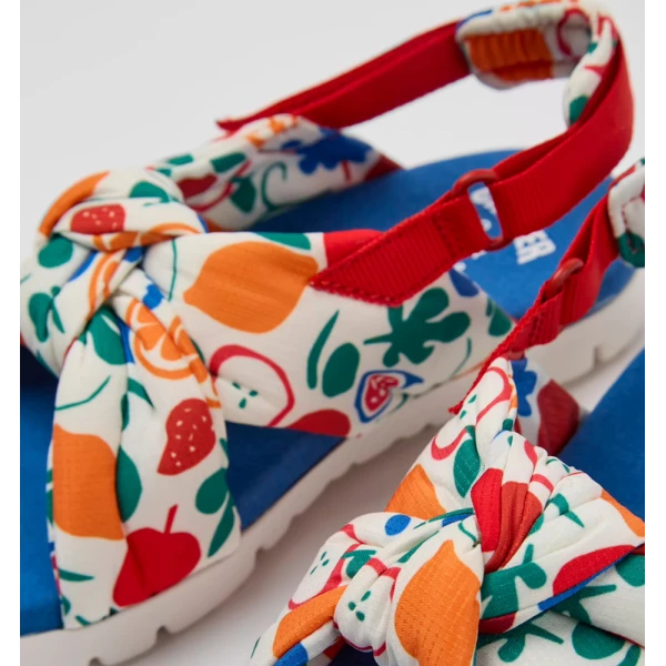 CAMPER KIDS SANDALS GIRL ORUGA MULTICOLOR