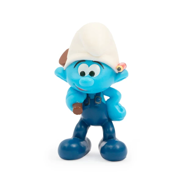 SMURFS HOUSE WITH CONFETTI AND SURPRISE FIRURE - 4 COLOURS