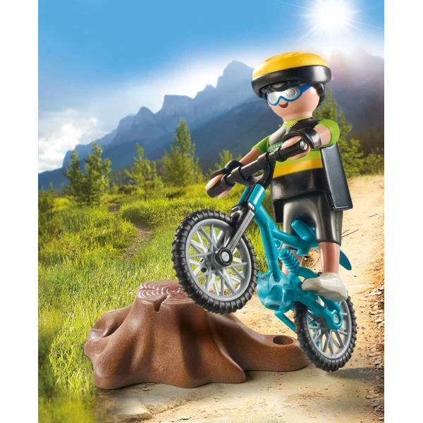 PLAYMOBIL SPECIAL PLUS ΠΟΔΗΛΑΤΗΣ ΜΕ MOUNTAIN BIKE