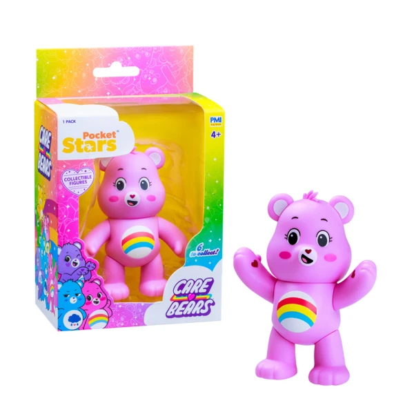 CARE BEARS COLLECTIBLE ACTION FIGURES 10cm - 6 DESINGS