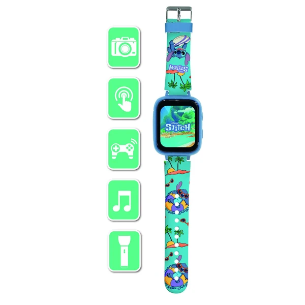 LEXIBOOK STITCH DIGITAL CAMERA-WATCH WITH 8GB MEMORY CARD