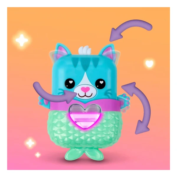 NANO-MALS ELECTRONIC FIDGET PET - PAWTRICIA THE BLUE KITTY 