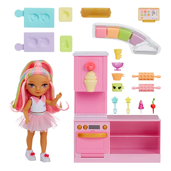 RAINBOW HIGH LITTLE DESSERT SHOP WITH KANDY DOLL