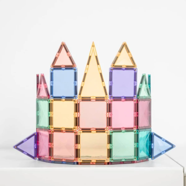 CONNETIX MAGNETIC TILES PASTEL MINI PACK 32 pcs