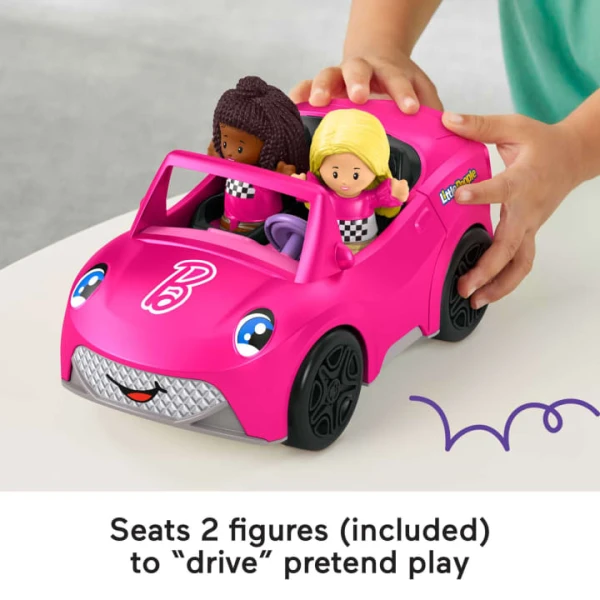 FISHER PRICE LITTLE PEOPLE BARBIE ΚΑΜΠΡΙΟ ΑΥΤΟΚΙΝΗΤΟ