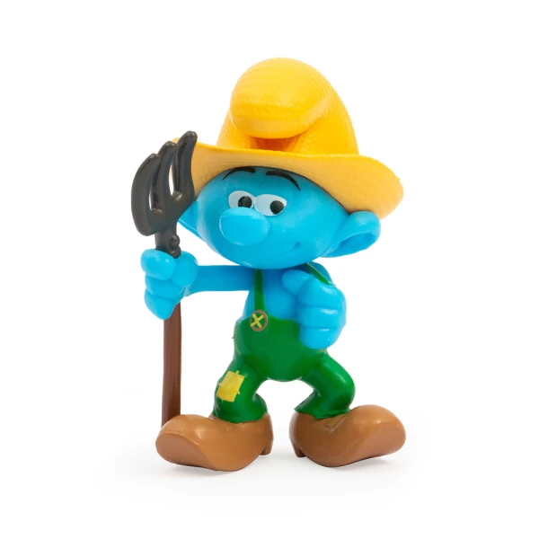 SMURFS HOUSE WITH CONFETTI AND SURPRISE FIRURE - 4 COLOURS